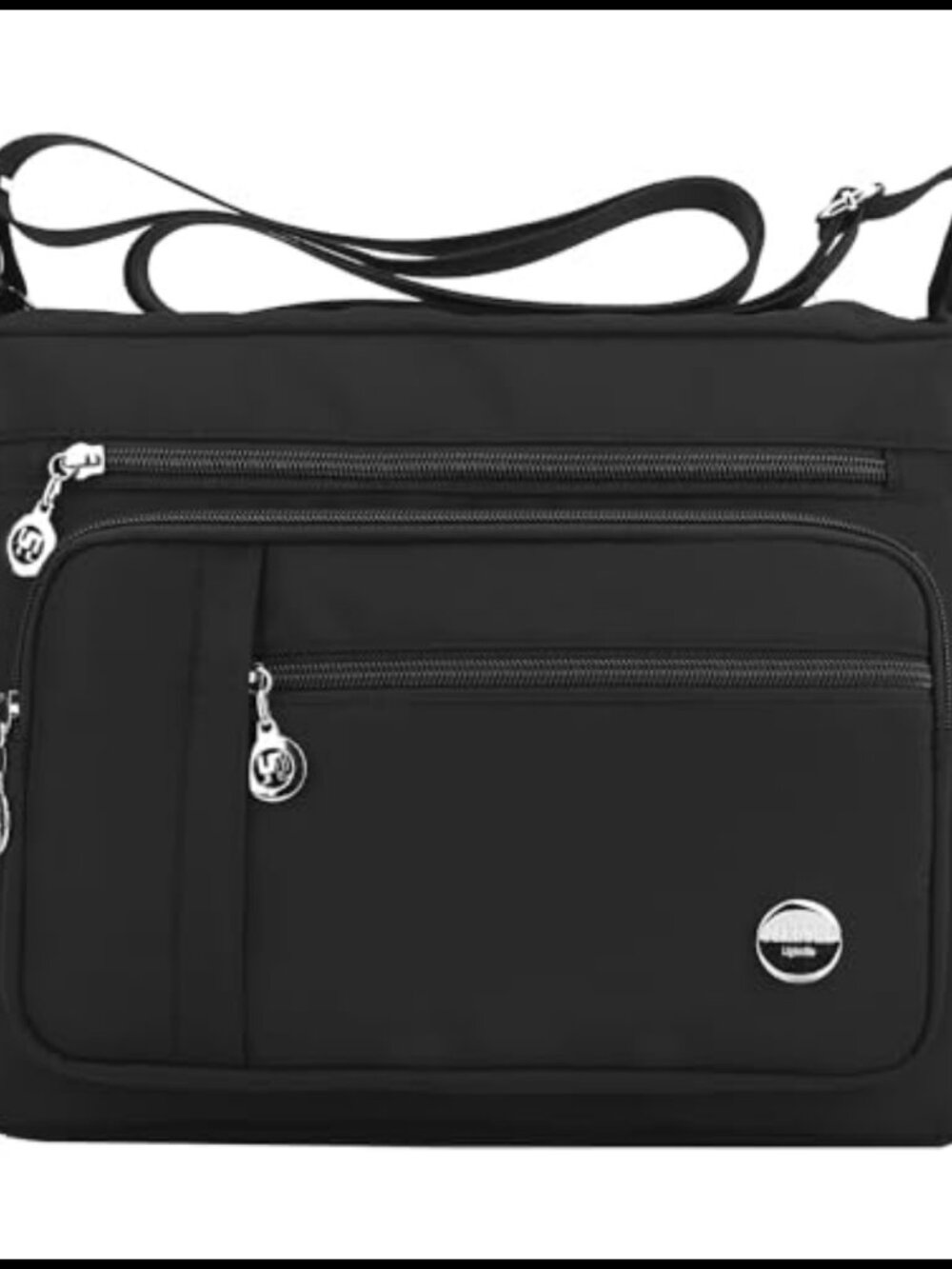 Nylon Crossbody Bag Multiple Pockets Satchel Shoulder Purse Women